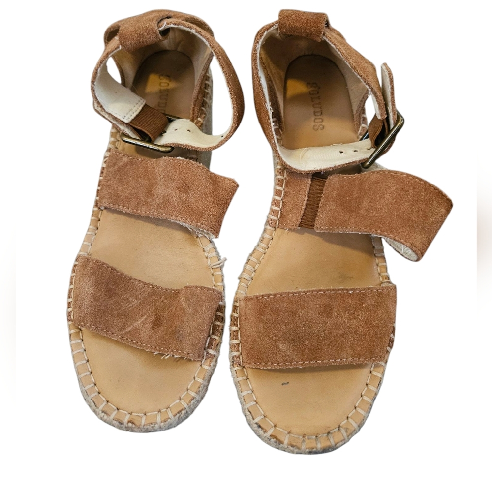 Soludos Espadrille Platform Sandals Size 7